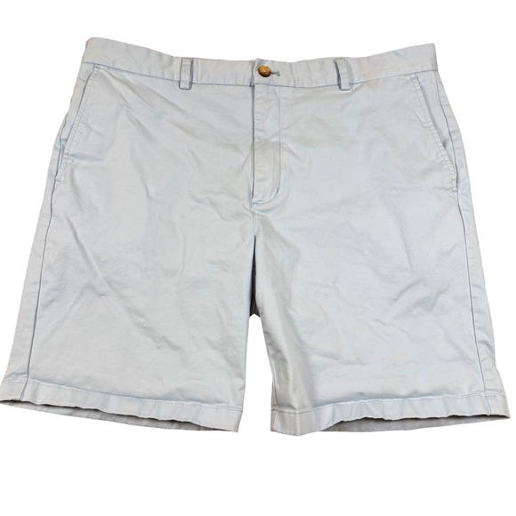 Vineyard Vines Mens 38 Light Blue Cotton Blend Classic Fit Breaker Shorts - Picture 1 of 9